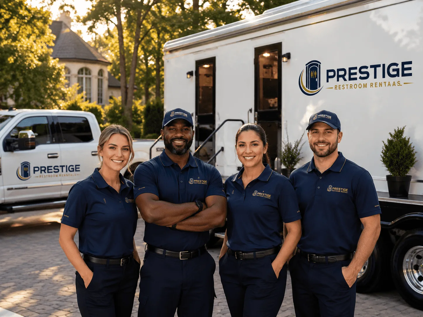 Trusted Luxury Portable Restrooms company in Hecker, IL